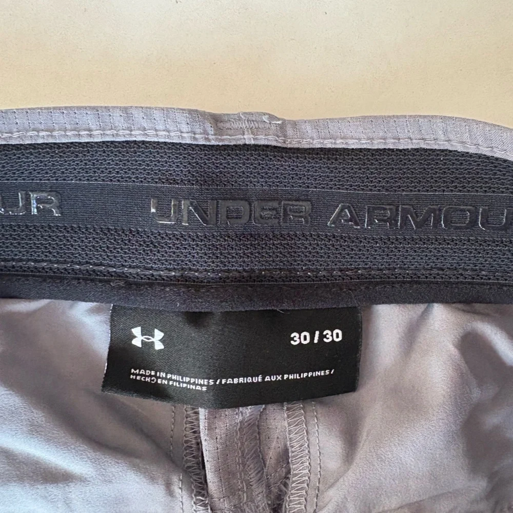 Under Armour Men’s Tech Chino Golf Pants Gray Size 30x30 - Picture 4 of 6